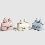 Mini fashion small square bag, summer ballet sports style bow mini crossbody bag, rhombus mini crossbody bag for women, toddler purse
