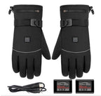 Winter Electric Heated Gloves Motorcycle Touch Screen Gloves Pi-Mart