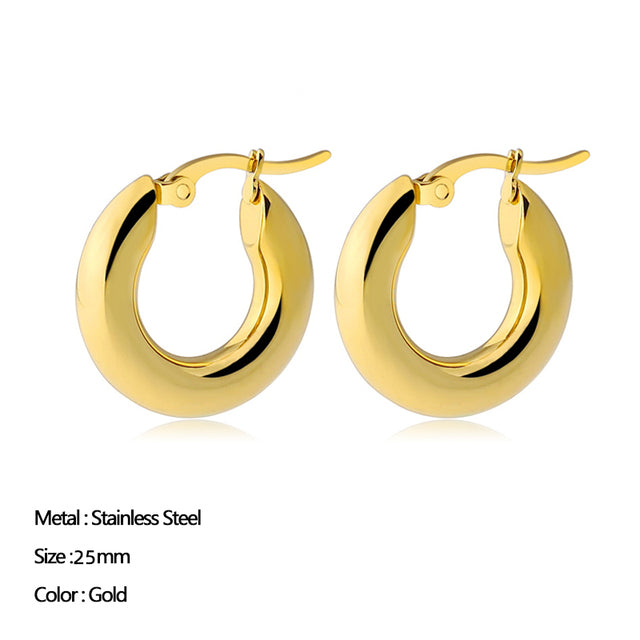Classic Stainless Steel Ear Buckle Pi-Mart