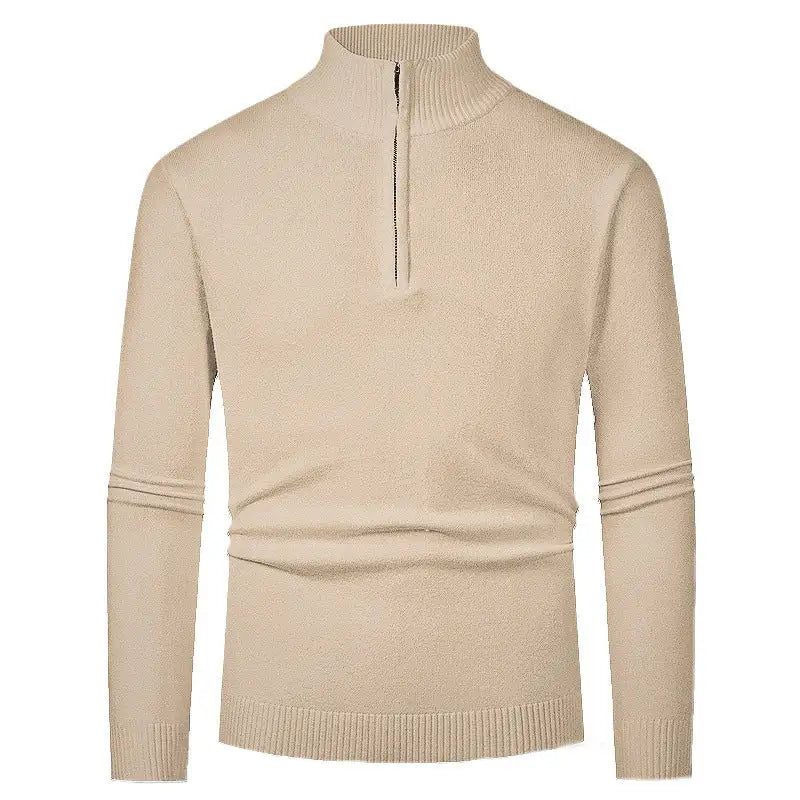 Fashion Trend Half Zipper Sweater