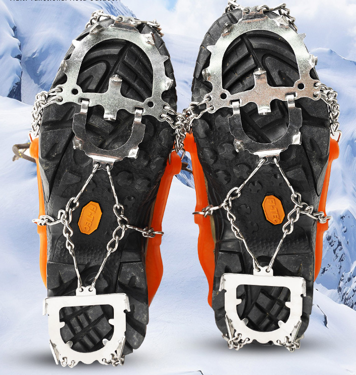 Non-slip Shoe Cover Snow Claw Winter Nail Chain Pi-Mart