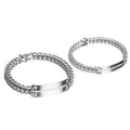 Stainless Steel Couple Bracelet Pi-Mart