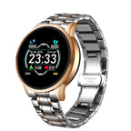 New Smart Watch For Men  With IP67 Waterproof Protecion and Heart Rate Fitness Tracker Pedometer For Android and IOS sistems Steel Band Sports Men Smart Watch - SJB-DIAMOND ELITES