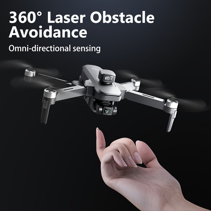 New Arrival W5- Drone, Extra Long Distance 16400 Feet Digital Image Transmission, Super Powerful Brushless Motor, EIS Three-axis Electronic Anti-Shake Gimbal, GPS Precise Outdoor Positioning, 4K HD Camera, 360° Full Angle In Lootquake LLC
