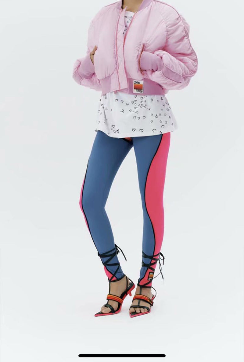 European And American Style Cotton Coat Short Bread Jacket Women's Bomber Jacket Pi-Mart