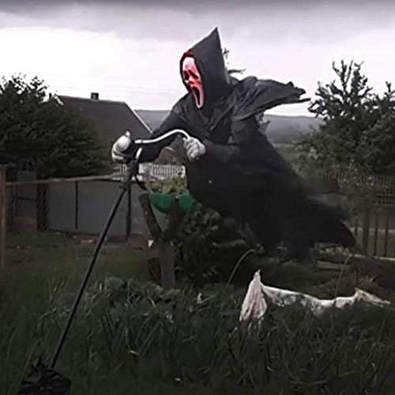 Garden Ghostface Scarecrow Pi-Mart