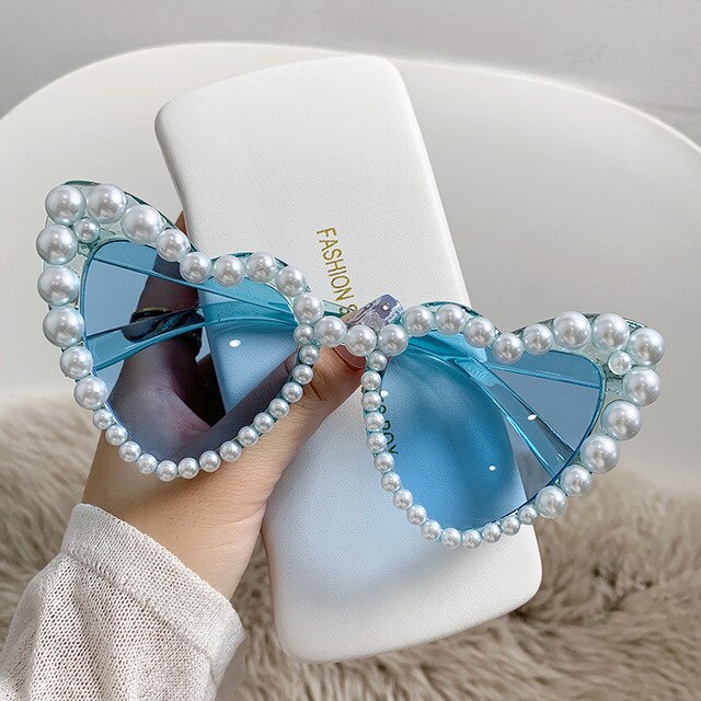 Cat Eye Heart Fashion Sunglasses - SJB-DIAMOND ELITES