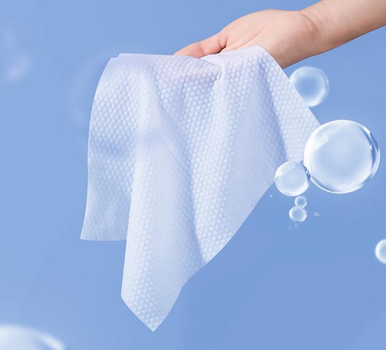 Pure Cotton Thickened Pearl Pattern Disposable Face Towel
