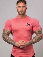 Men's Plus Size Round Neck Short Sleeve T-Shirt
