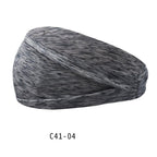 Hairband Sweat-absorbent Solid Color Fashion Yoga Pi-Mart