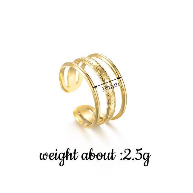 Gold Cocktail Ring - SJB-DIAMOND ELITES
