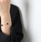 Flower Charm Bracelets Pi-Mart