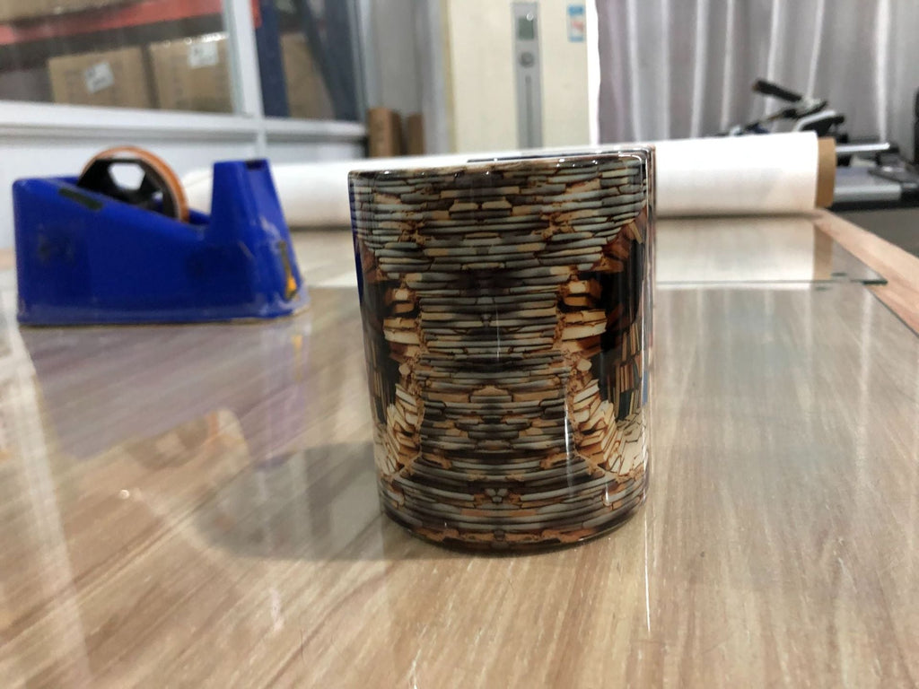 3D Bookshelf Mug Creative Ceramic Water Cup With Handle A Library Shelf Space Book Lovers Coffee Mug Birthday Christmas Gift Pi-Mart