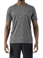 Men's Plus Size Round Neck Short Sleeve Active T-Shirt