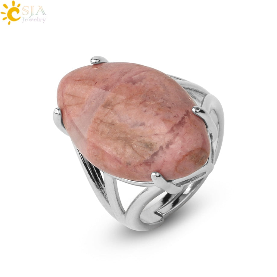 Natural Crystal Rings Pi-Mart
