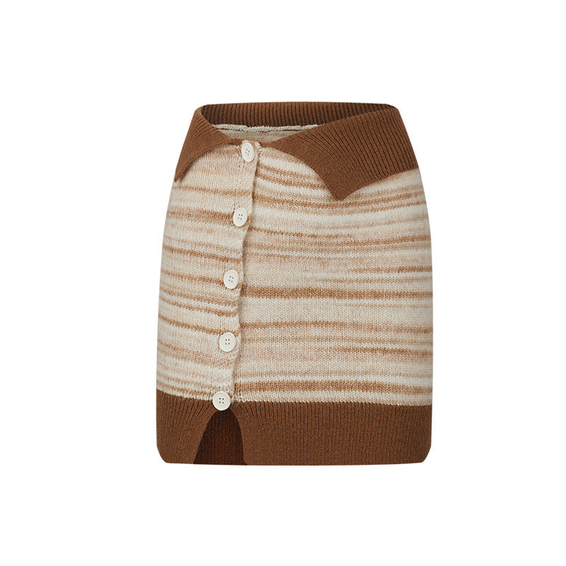 Winter Pairing With A Complete Set Of Knitted Cardigan Jackets Pi-Mart