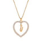 Initials Lette Necklace Pi-Mart