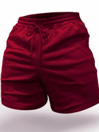 Men's Plus Size Drawstring Breathable Shorts