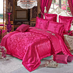 Four-piece Bed Full Cotton 1.5m1.8m Linen And Duvet Cover Pi-Mart