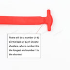 Silicone Shoelaces  No Tie Shoe Laces Pi-Mart