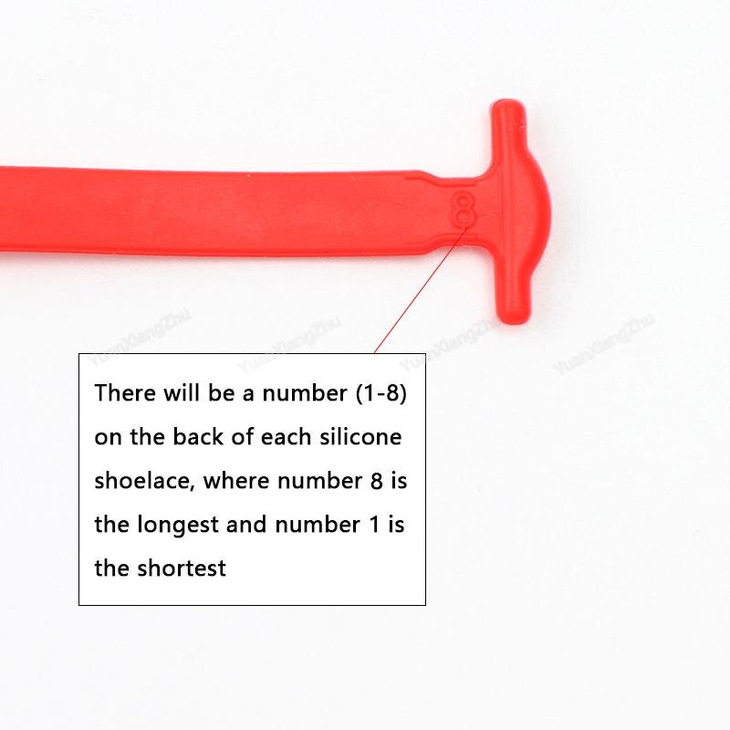 Silicone Shoelaces  No Tie Shoe Laces Pi-Mart
