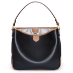 Genuine leather hobo handbags  trendy large-capacity commuter bag 5740 - SJB-DIAMOND ELITES