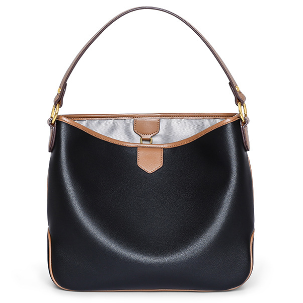 Genuine leather hobo handbags  trendy large-capacity commuter bag 5740 - SJB-DIAMOND ELITES