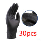 Disposable Black Composite Hand Black Protective Gloves Pi-Mart