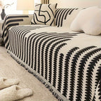 1pc Soft Chenille Sofa Protector - All-Season Universal Fit, Anti-Cat Scratch, Stain-Resistant, Plush Throw Blanket, Living Room and Bedroom Decor Essential - Easy Care, Machine Washable, and Durable Lootquake LLC