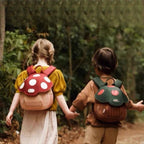 Adorable Toddler Purse – Cute Mushroom Design Bag for Children, Lightweight Travel Backpack, 3D Kindergarten Style