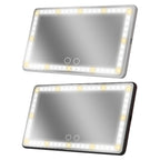 Car Visor Vanity Mirror with Lights - SJB-DIAMOND ELITES