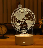 3D Table Night Lamp - SJB-DIAMOND ELITES
