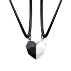 Korean Fashion Magnetic Couple Necklace Pi-Mart