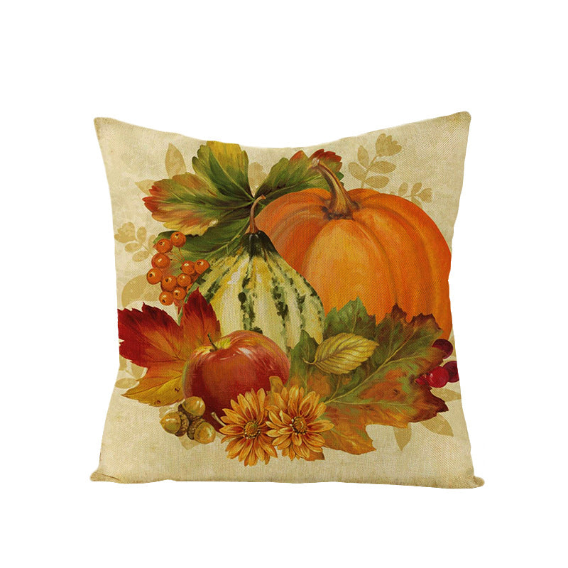 Linen Cushion  Office Sofa Cushion Cover Pi-Mart