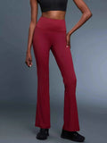 High-Waisted Flare Active Pants THRIXINE