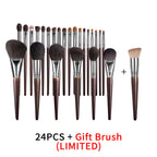 Natural Makeup Brushes Set Eyeshadow Make Up Brush Goat Pi-Mart
