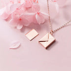 Fashion Jewelry Envelop Necklace Women Lover Letter Pendant Best Gifts For Girlfriend Lootquake LLC