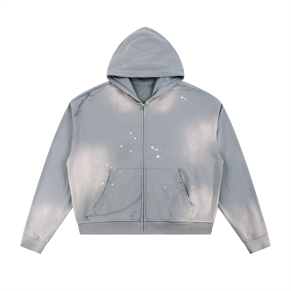 Loki & Ivy Men's Vintage Zip Hoodie