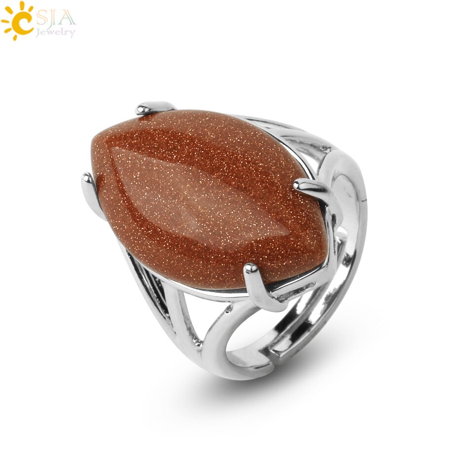 Natural Crystal Rings Pi-Mart