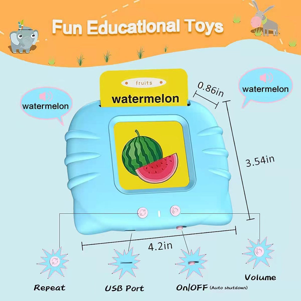 Children's Enlightening Early Education Smart Pure English Card Pi-Mart