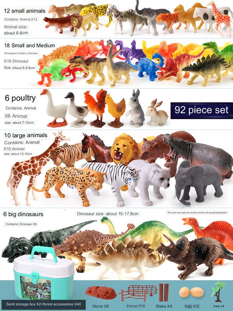 Simulation Of Animal Toy Model Sets Pi-Mart