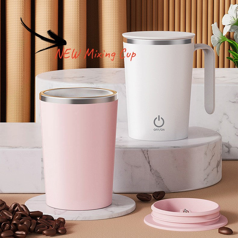 Kitchen Electric Mixing Cup Stirring Coffee Cup Automatic Mixing Mugs Cup Lazy Rotating Magnetic Water Cup Pi-Mart