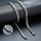Twisted Rope Figaro Necklaces Pi-Mart