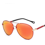Famous Popular Aviation Unisex Man And Woman High Quality Metal Sunglasses For Summer Party And Dryving Top Brand Polarized Sunglasses - SJB-DIAMOND ELITES
