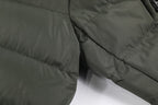 Casual Simple Men's Long-sleeved Hooded Cotton Coat