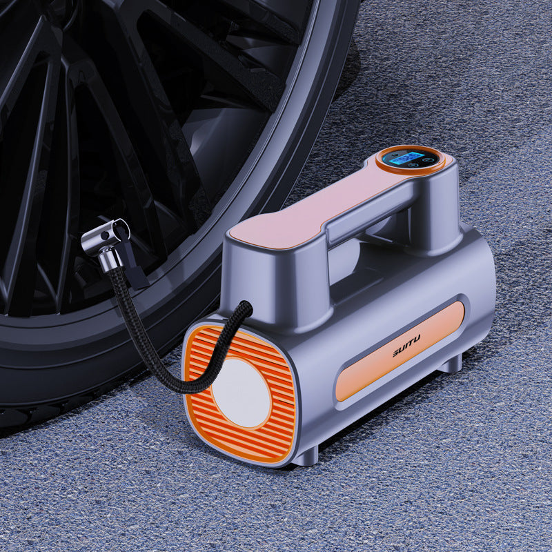 Tire Inflator 12V DC Portable Compressor Electric DC Auto Tire Pumps For Car Tires Pi-Mart