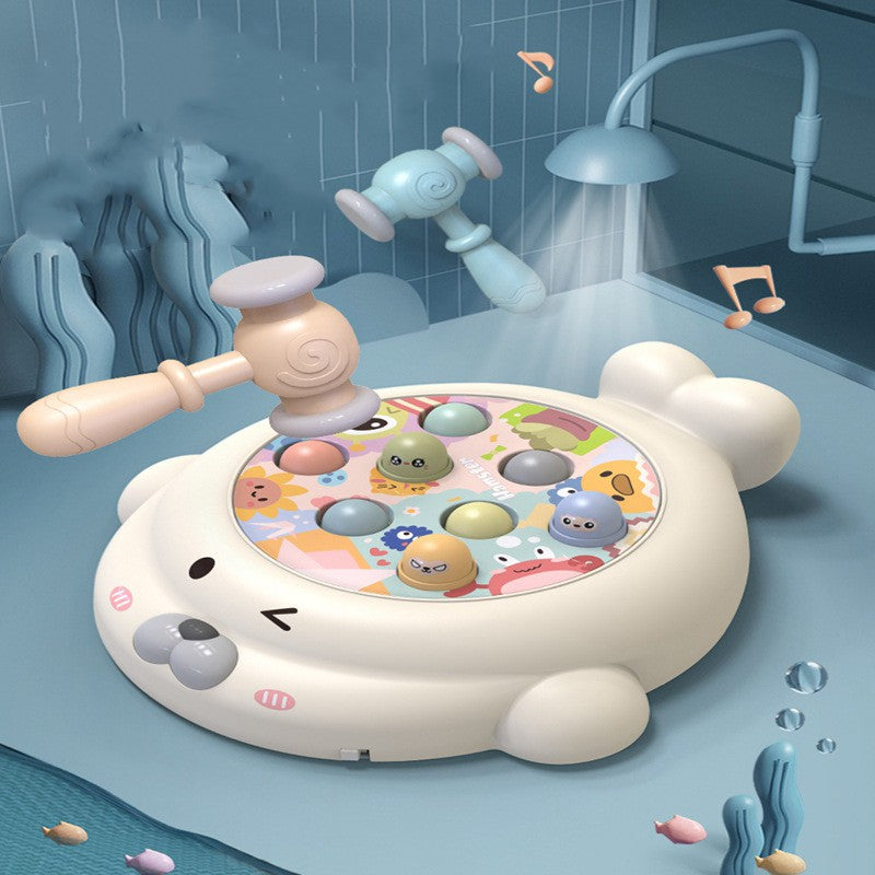 Children's Puzzle Music Lamp Electric Ground Mouse Toy Pi-Mart