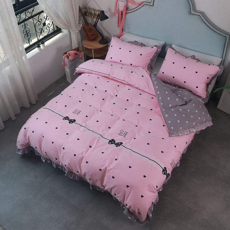Duvet Cover Single-piece Pure Cotton Duvet Cover Cotton Single Double Pi-Mart