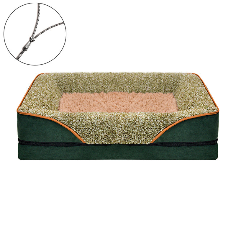 Pet Supplies Square Sofa Bed Dog Kennel Cat Litter Pet Pad Pi-Mart
