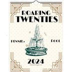 Vintage Wind Roaring Twenties Calendar Paper